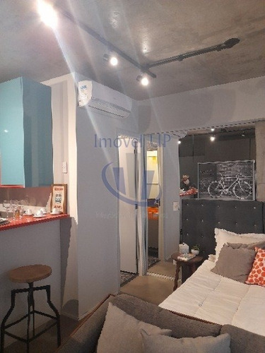 Imagem 9 de 15 de Para Investir 3 Minutos Do Metro Republica, Apto Modelo Decorado, Entrar E Morar - V-1790