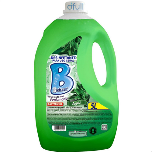 Desinfetante Multiuso Concentrado Barbarex Bactericida Novo