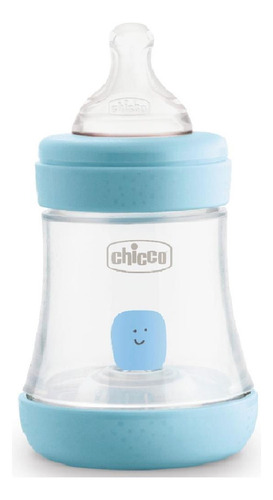 Mamadeira Azul 150ml Com Bico Perfect 5 - 2 Uni - Chicco