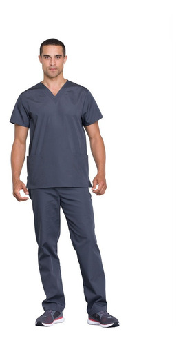 Conjunto- Tallas Grandes- Uniformes Clínicos Cherokee- Gris