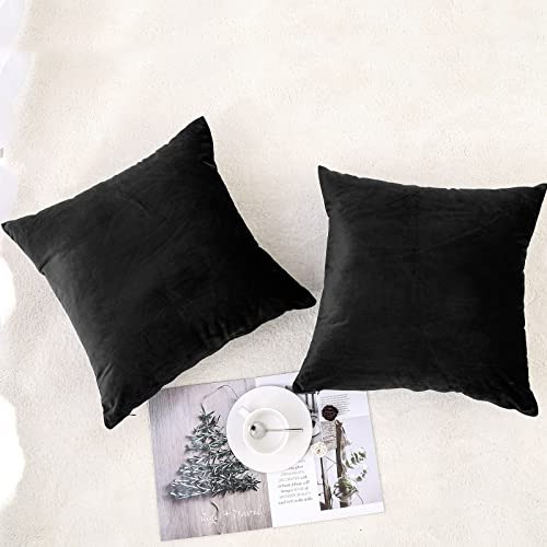 Juego De 2 Fundas De Almohada Decorativas De Terciopelo