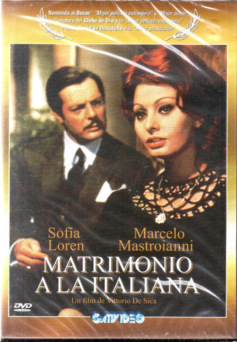 Matrimonio A La Italiana - Dvd Nuevo Orig. Cerrado - Mcbmi