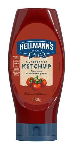 Ketchup Hellmann's Tradicional Squeeze 380g - Catchupe