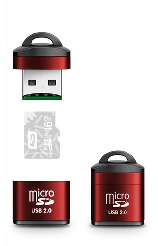 Lector Memoria Tarjeta Micro Sd Usb