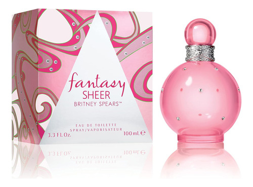 Britney Spears Eau De Toilette Fantasy Sheer 100 Ml