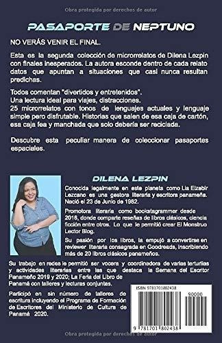 Pasaporte De Neptuno Coleccion De Microrrelatos 2 -, de Lezpin, Dil. Editorial Independently Published en español