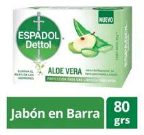 Comprar Jabón Antibacterial Espadol Dettol Aloe Vera 80g