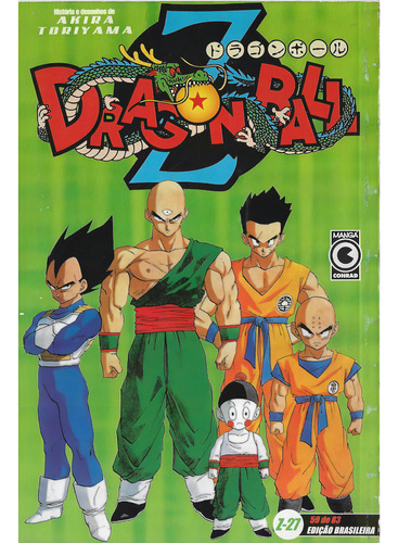 Mangá Dragon Ball, De Akira Toriyama. Dragon Ball Z, Vol. 27. Editorial Conrad, Capa Capa Flexível, Edição 27 Em Português, 2002