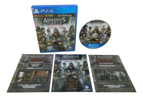 Assassins Creed Syndicate Original Midia Fisica Ps4 -loja Rj
