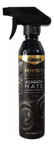 Limpiador Tablero Carro Acabado Mate Interior Simoniz Spray