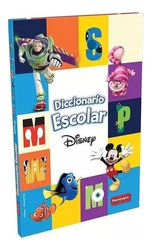 Diccionario Español Escolar Disney Primavera Niños 