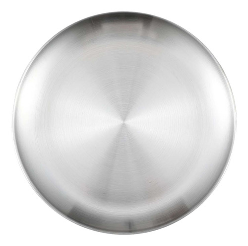 Postre De Acero Inoxidable Platos Para Aperitivos Plata 20cm