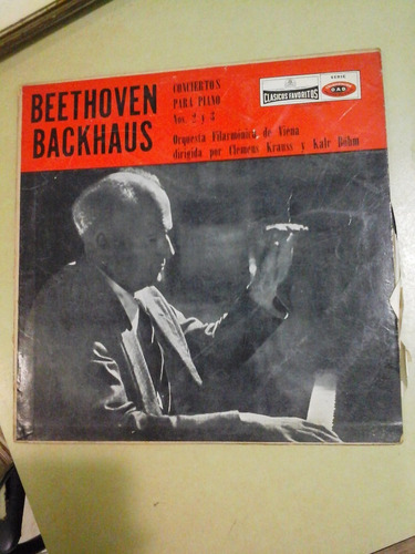Vinilo 3537 - Concierto Para Piano N° 2 Y 3 - Beethoven 