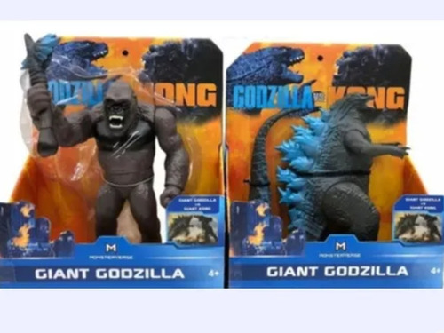 Muñecos Godzilla Vs King Kong Articulados X2 Envio Gratis 