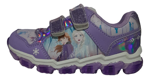 Zapatillas Frozen Footy Disney Luz Led Boton On/off Funny