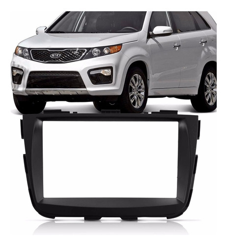 Moldura Painel Dvd 2din Kia Sorento 2013 2014 2015