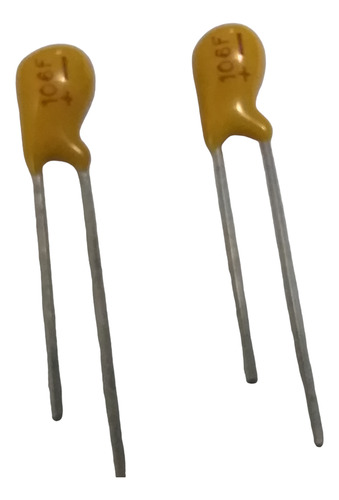 Capacitor Tantalio (106) 10uf 16v Pack X 5