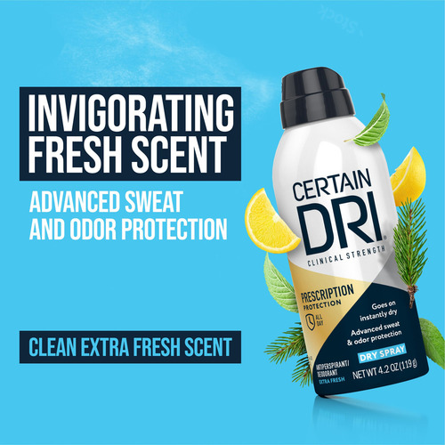 Desodorante Antitranspirante En Aerosol Seco Certain Dri Cli