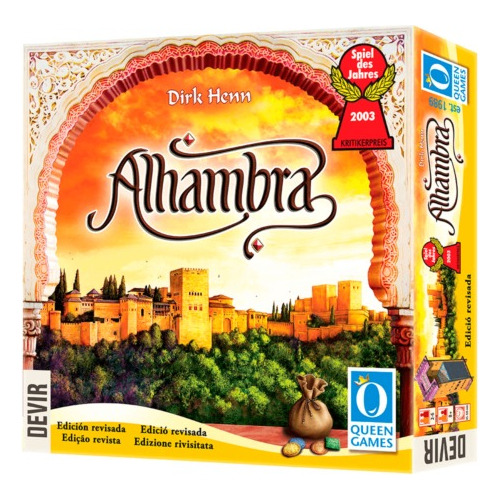 Juego De Mesa Alhambra En Español - Devir