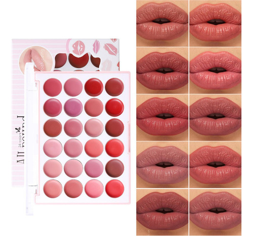 . Palette Lip Gloss Matte Lip Color Plat