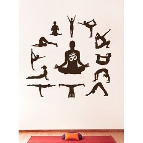 Vinil Decorativo Yoga 