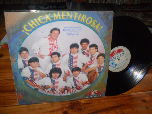 Grupo Maravilla Del Peru Chica Mentirosa Vinilo Lp Cumbia 89