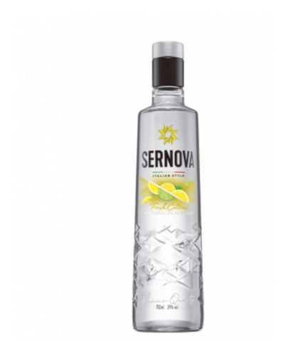 Vodka Sernova Fresh Citrus 700ml Fratelli Branca Fullescabio