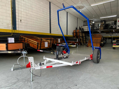Imagem 2 de 14 de Carretinha Basculante Articulada Para Transportar Moto