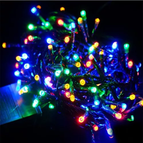 Pack x 2 Luces Led Navidad Multicolor a Pilas 10 M INSPIRA