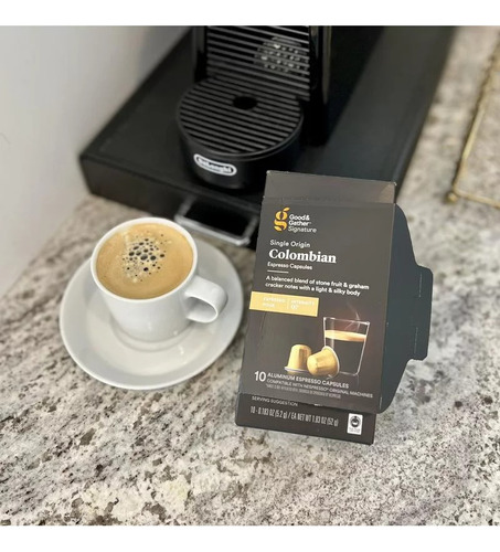 Nespresso Good & Gather Colombian Espresso Roast Coffe 10pod