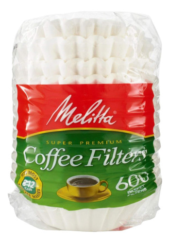 Filtro Caf Melitta Papel Estilo Cesta Rinden Taza (funda