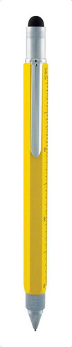 Portaminas 0.9 Monteverde Tool Pen Amarillo Multifuncion