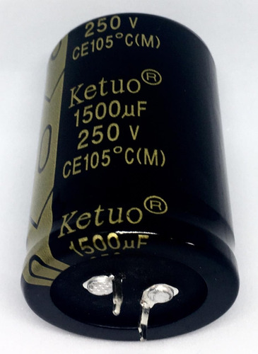 2x Capacitor Eletrolitico 1.500uf X 250v * (105ºc)