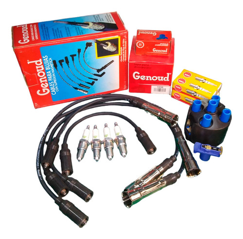 Kit Juego De Cables Bujias Tapa Rotor Gol Power Ab9 1.6 1.8