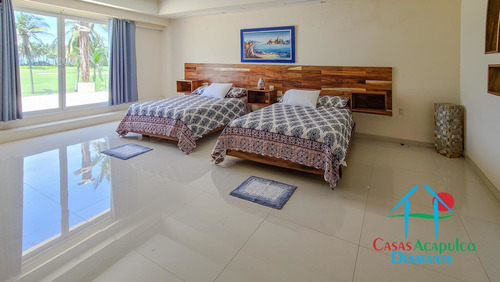 Imagen 13 de 14 de Cad Villa Jazmín. Terraza Con Alberca, Palapa, Asoleadero