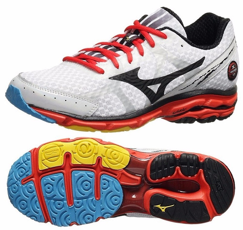 Zapatillas Mizuno Wave Rider 17 Runninng Hombre Talle 45