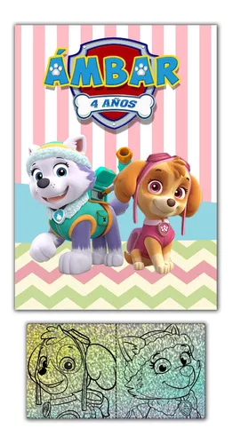 Paw Patrol o Patrulla Canina: Imágenes de Everest para Imprimir Gratis,  para Colorear.