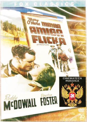 Dvd Minha Amiga Flicka, Roddy Mcdowall, Preston Foster 1943+