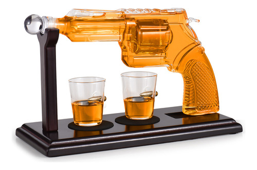 Para Juegos De Decantadores De Pistola Con Forma De Licor F