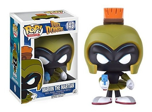 Animación De Funko Pop: Duck Dodgers - Marvin Martian Action