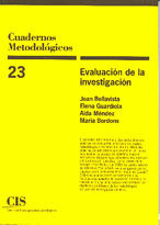 Cuadernos Met.23/evaluacion Investigacio - Bellavista