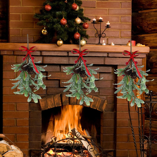 Muérdago Navideño Decoración Navideña De Muérdago Decoración
