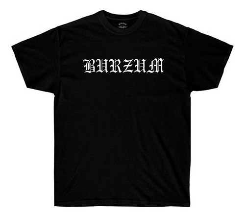 Remera Burzum - Logo - Black Metal