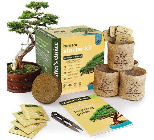 Planters' Choice Equipo De Bonsai Para Principiantes.equipo 