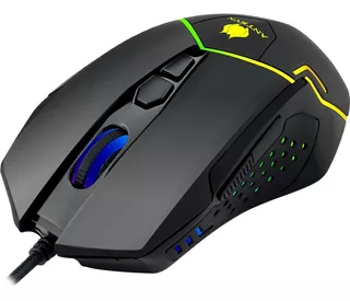 Mouse Gaming Antryx Chrome Storm Askalon Dpi 12400, Rgb Color Negro