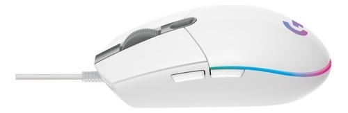 Mouse Logitech G203 Rgb Lightsync, 6 Botones, 8000dpi, Blanc