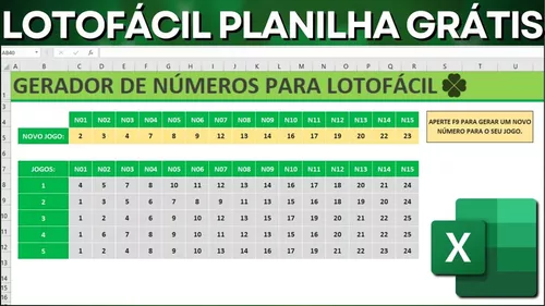 Kit Planilhas Loterias - Planilhas Excel