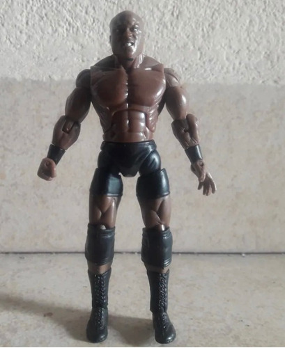 Figura De Acción Wwe Wrestling Build 'n Brawl Bobby Lashley 