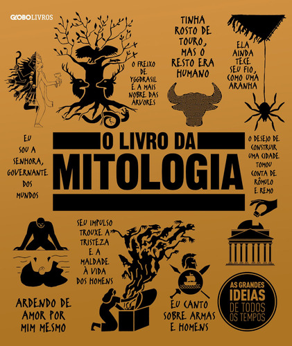 O livro da mitologia, de Vários. Série As grandes ideias de todos os tempos Editora Globo S/A, capa dura em português, 2018