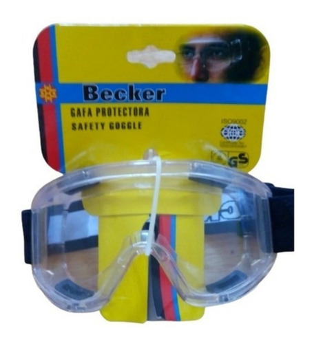 2 Pz Lente Seguridad Becker Protección-paintball / Iso9002